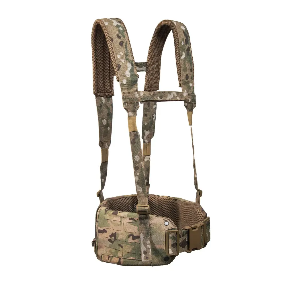 System pasów naramiennych Ghost Gen4 PRO V1 z ochroną balistyczną klasy 1, kolor multicam