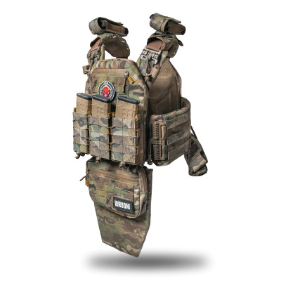 Plate Carrier Neptun GEN4 V3+ multicam z ochroną balistyczną klasy 2, ochroną pachwiny + 9 podsumowań