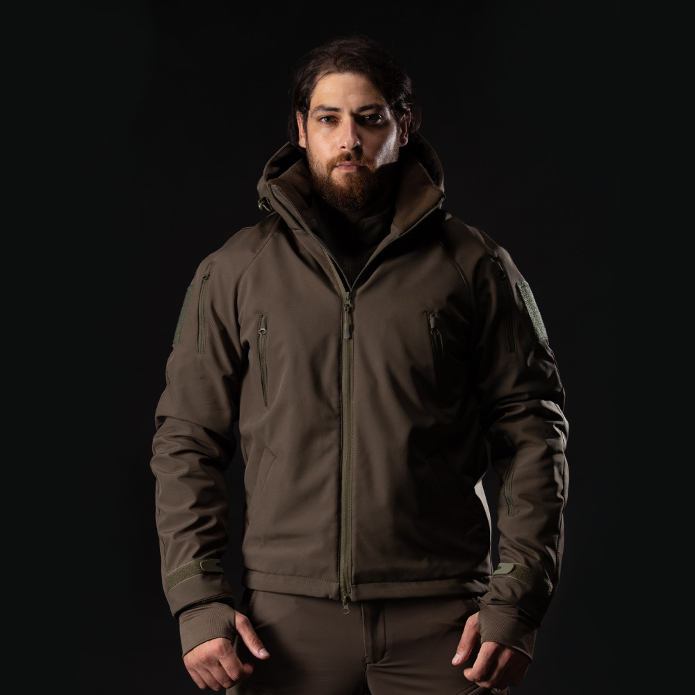 Куртка зимова тактична Hunter LTD SoftShell, Колір Оливковий
