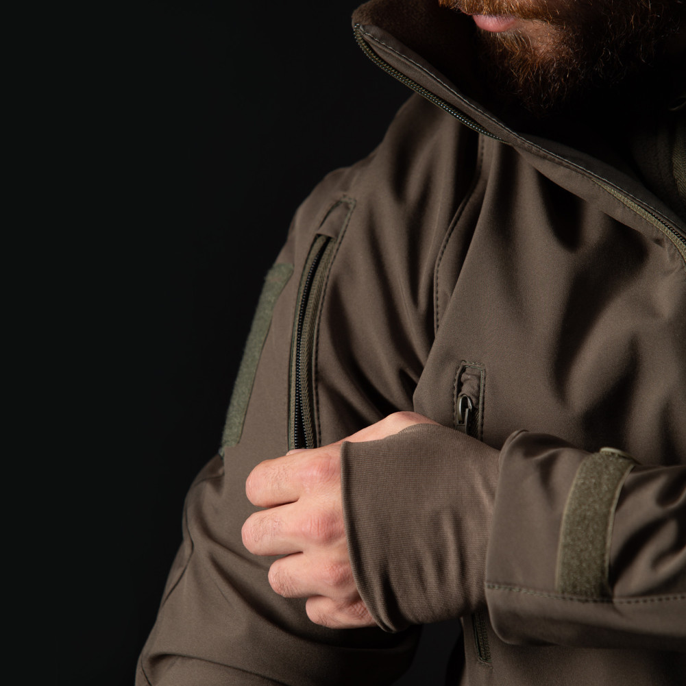 Куртка зимова тактична Hunter LTD SoftShell, Колір Оливковий