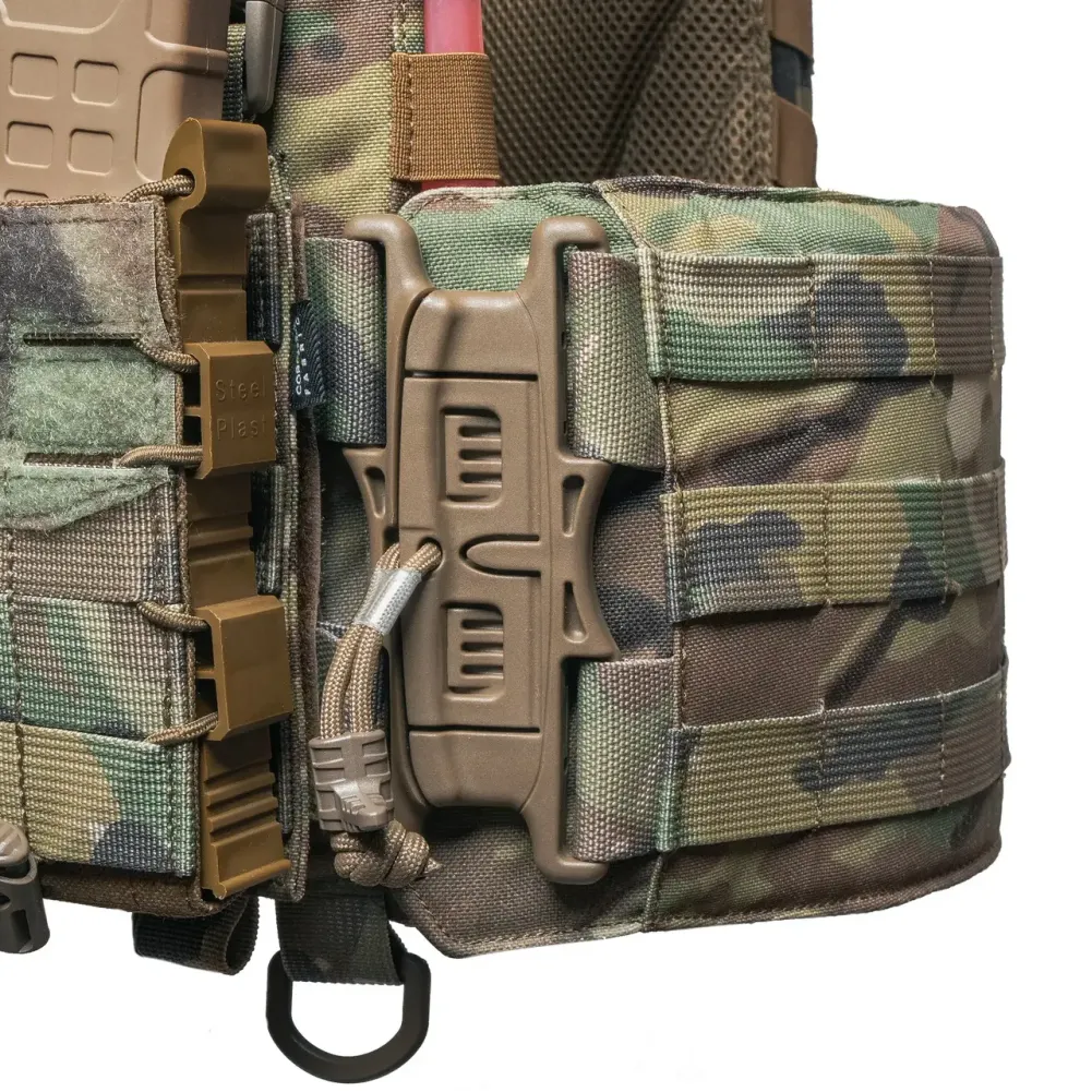 Комплект плитоноска Ghost Gen4 V3+ з РПС з балістичним захистом 2 класу, колір мультикам