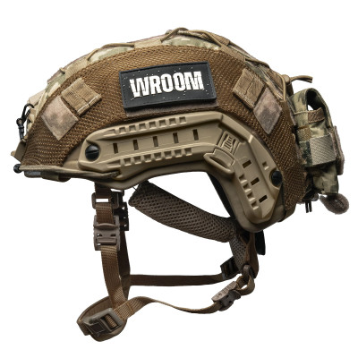 Ballistic Helmet (Combat Helmet) FAST NIJ IIIA Coyote with Pixel Cover