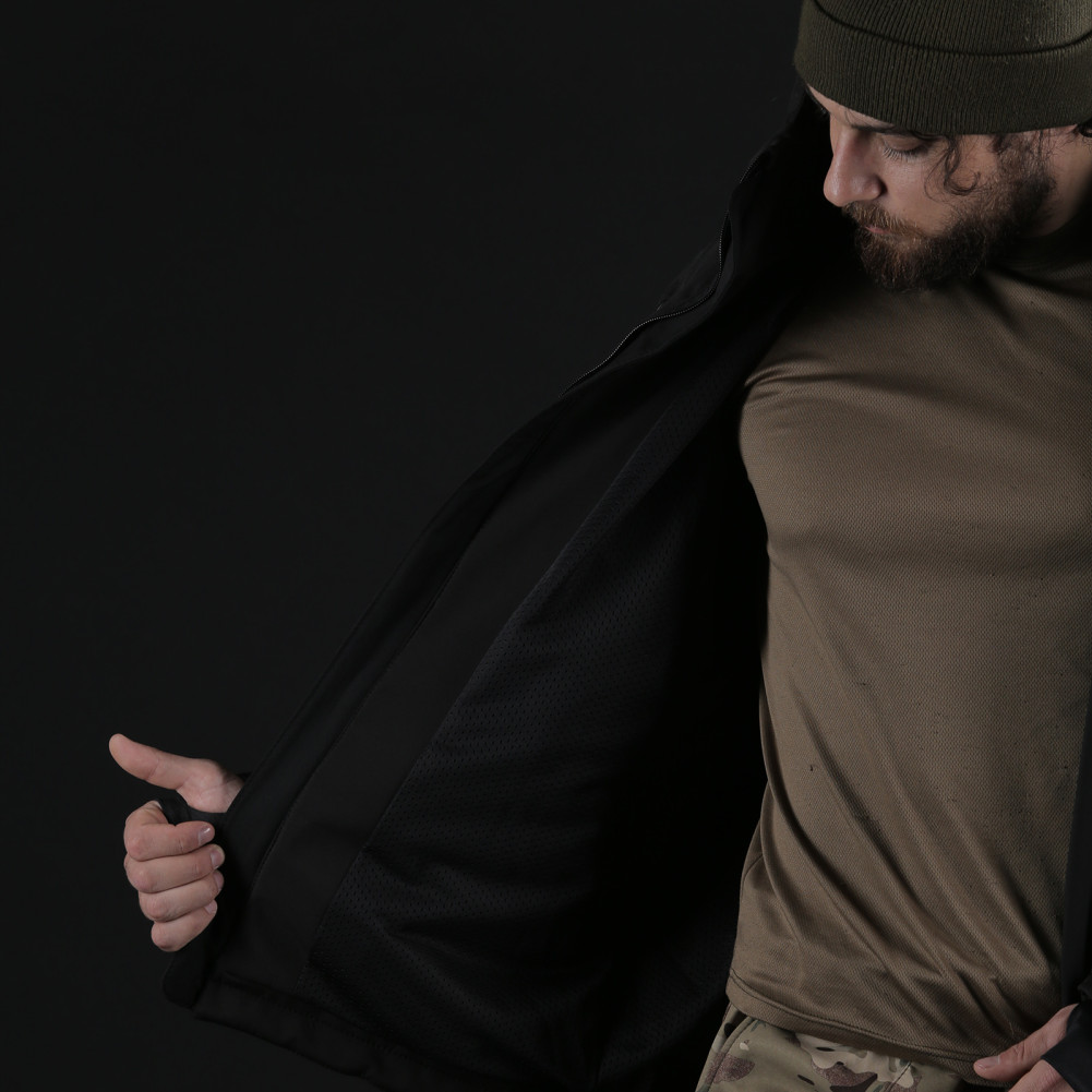 Куртка зимова тактична Hunter LTD SoftShell, Колір Чорний