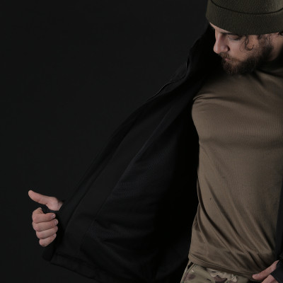Куртка зимова тактична Hunter LTD SoftShell, Колір Чорний