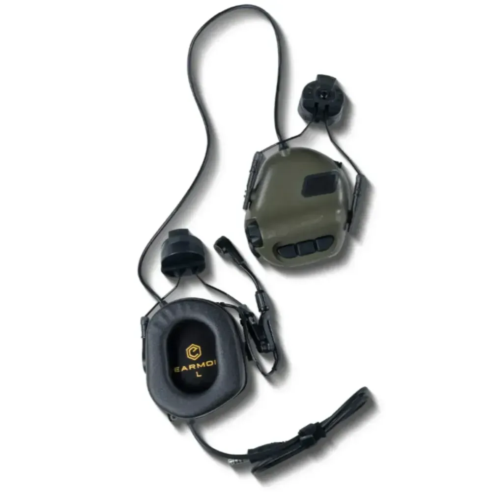 Активні навушники Earmor M32H MOD 3 колір Оливковий