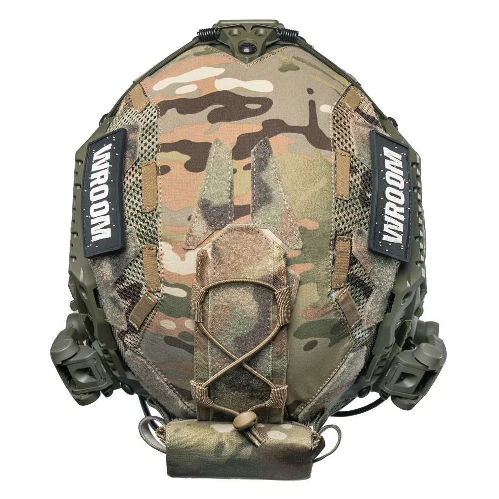 Кевларовий шолом SESTAN BUSCH MID CUT з активними навушниками EARMOR M32. Колір Оливковий