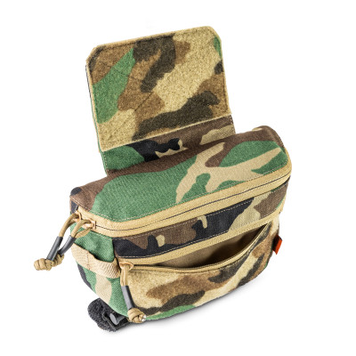 Set: Performance GENII Pouch with Level 1 Ballistic Panel. Color Multicam Woodland