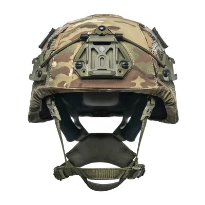 Kask kevlarowy SESTAN BUSCH MICH BK-ACH-HC ze zwiększoną ochroną z pokrowcem multikam. Kolor oliwkowy.