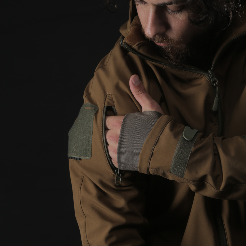 Куртка зимняя тактическая Hunter LTD SoftShell, Цвет Койот
