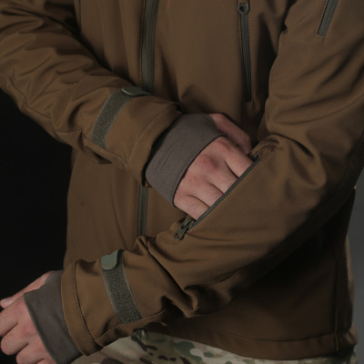 Куртка зимняя тактическая Hunter LTD SoftShell, Цвет Койот
