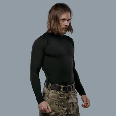 Рашгард тактичний WROOM. Колір Чорний