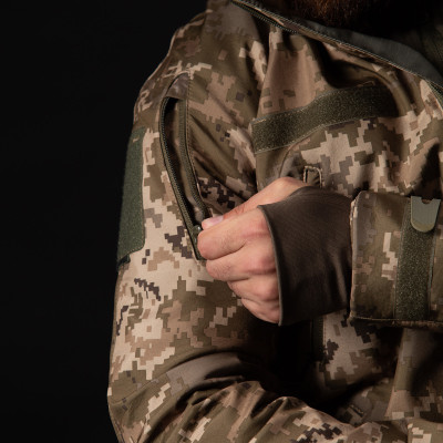 Tactical Winter Jacket Hunter LTD SoftShell, Color Pixel