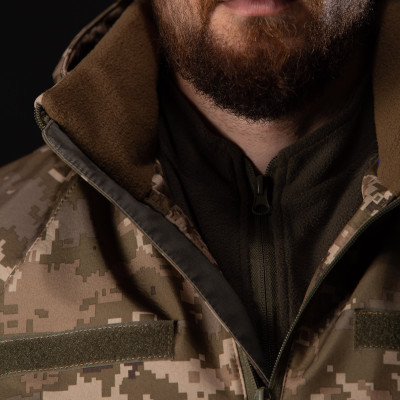Tactical Winter Jacket Hunter LTD SoftShell, Color Pixel