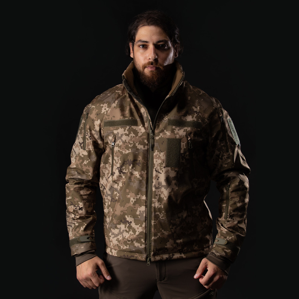 Куртка зимова тактична Hunter LTD SoftShell, Колір Піксель