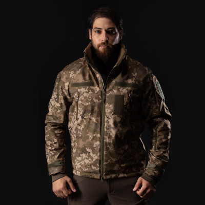 Tactical Winter Jacket Hunter LTD SoftShell, Color Pixel