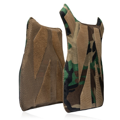Плитоноска покращенна GHOST GEN5 PRO V2+ з балістичний захист 2-го класу. Колір Multicam Woodland