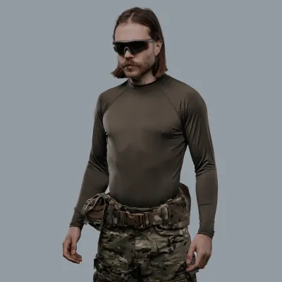 Рашгард тактичний WROOM. Колір Олива