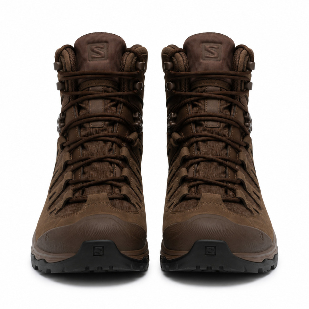 Тактические ботинки Salomon Quest 4D Forces 2. Цвет Коричневые