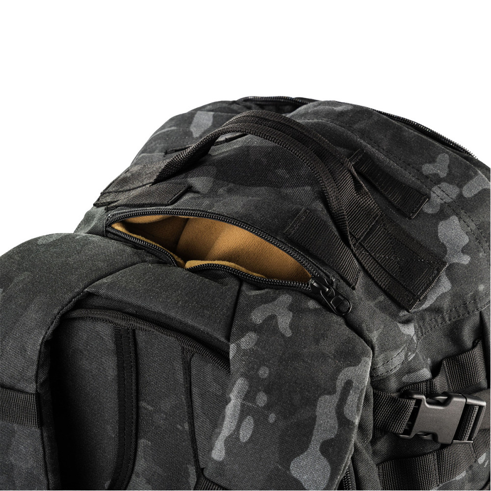 Тактичний рюкзак NOVA на 40л. Cordura 1000D. Колір Чорний Мультикам