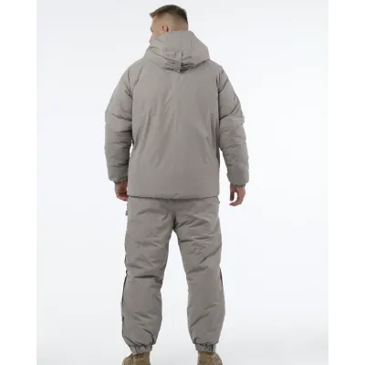 Комплект: Зимова куртка та штани GEN III level 7 AGB ECWCS. Колір Сірий/Gray.