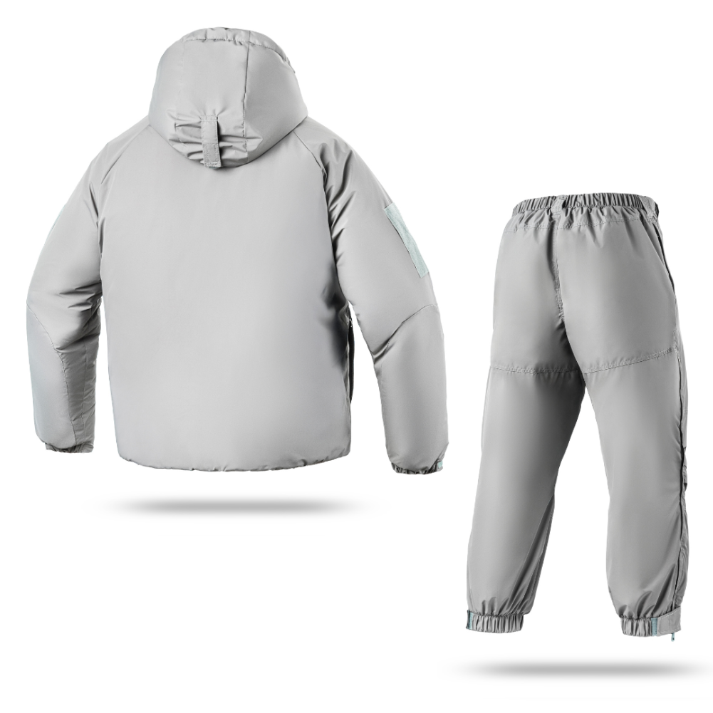 Комплект: Зимова куртка та штани GEN III level 7 AGB ECWCS. Колір Сірий/Gray.