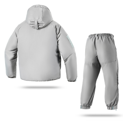 Комплект: Зимова куртка та штани GEN III level 7 AGB ECWCS. Колір Сірий/Gray.