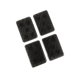 Амортизаційні кліматичні подушки підвищення комфорту “3D Micro Latice”. Колір Чорний