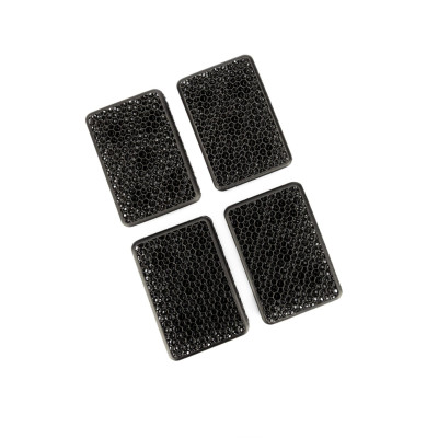3D Micro Lattice Comfort & Ventilation Cushion Pads. Color Black