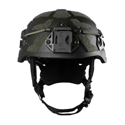 Шолом кевларовий Combatant Middle Cut з додатковим захистом. Колір Оливковий