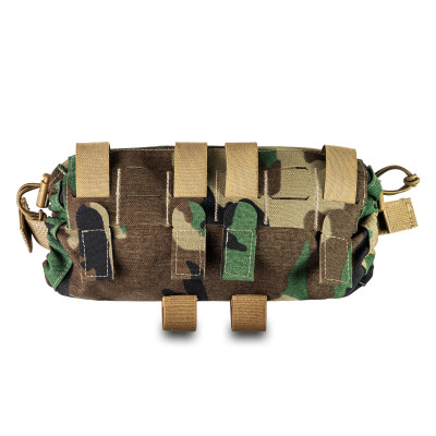 ROLL PRO Enlarged Medical Pouch with MOLLE System. Color Multicam Woodland 
