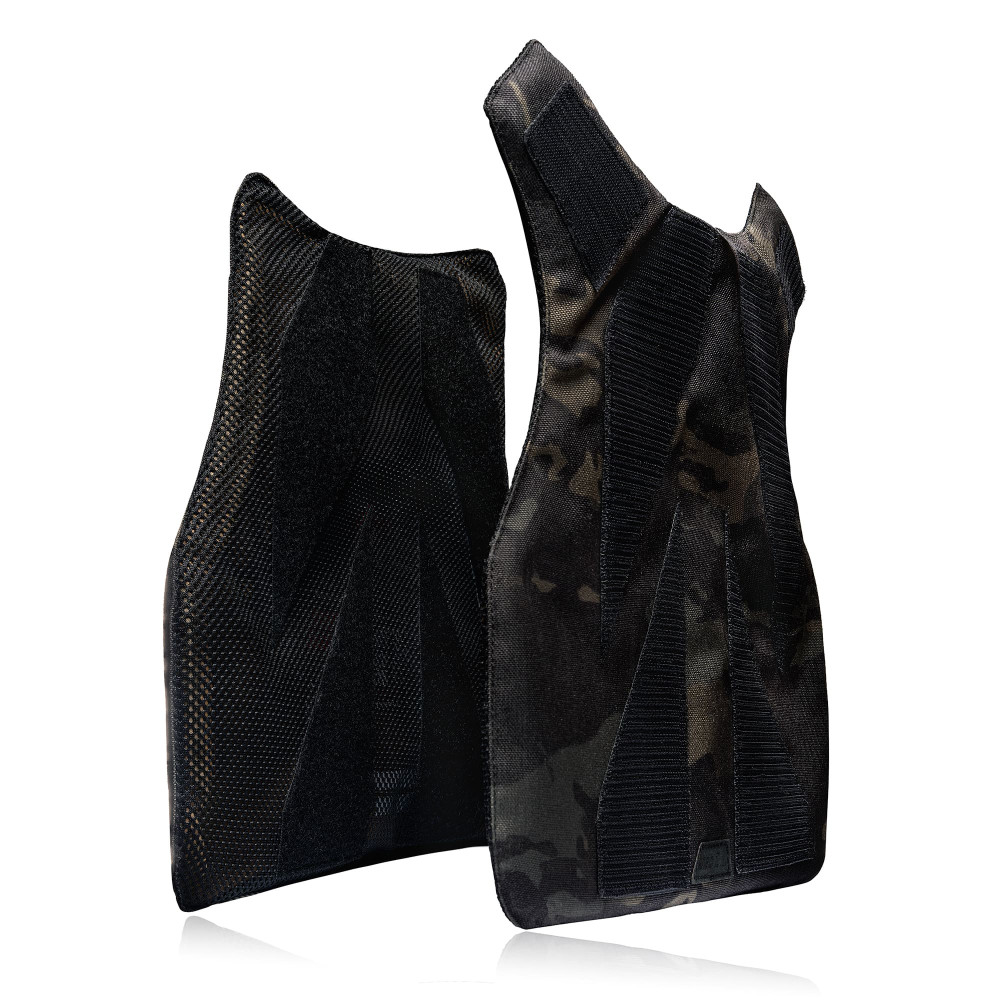 Upgraded GHOST GEN5 PRO V2+ plate carrier with Class 2 ballistic protection. Color Multicam Black USA