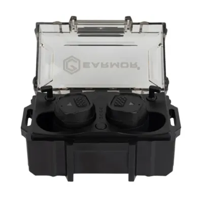 Активные защитные беруши от EARMOR M20T PRO (NRR 30) с Bluetooth. Цвет черный