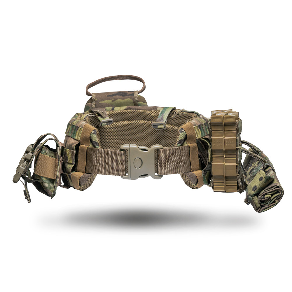 Neptun V3+ soft load-bearing belt with Class 2 ballistic protection, Color Multicam