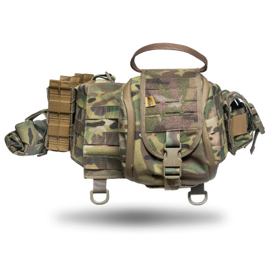 Neptun V3+ soft load-bearing belt with Class 2 ballistic protection, Color Multicam