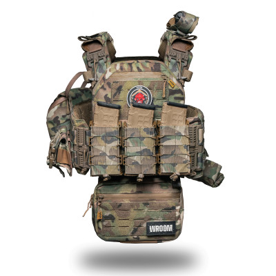 Plate Carrier “Neptun GEN4 V2+” Multicam with Level 2 ballistic protection, quick-release system + 9 pouches