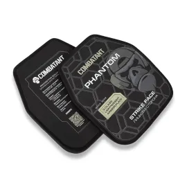 Ultra-lightweight armor plate set COMBAT Level 3 Ultra-Lowweight. Weight 1.05 kg. Size 25×30 cm