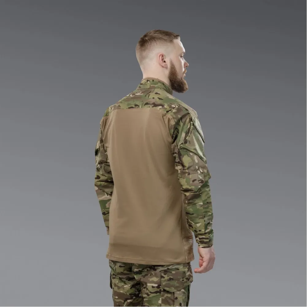Убакс, тактична сорочка BattleSkin Regular. Колір Мультикам. 