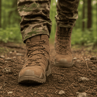 Tactical boots Lowa Zephyr MK2 GTX MID TF Coyote OP. Color: Coyote