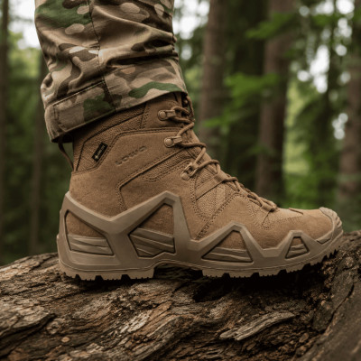 Tactical boots Lowa Zephyr MK2 GTX MID TF Coyote OP. Color: Coyote
