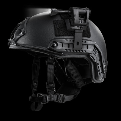 Tactical Helmet Flashlight. Black