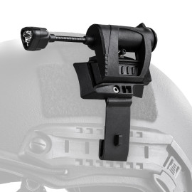 Tactical Helmet Flashlight. Black