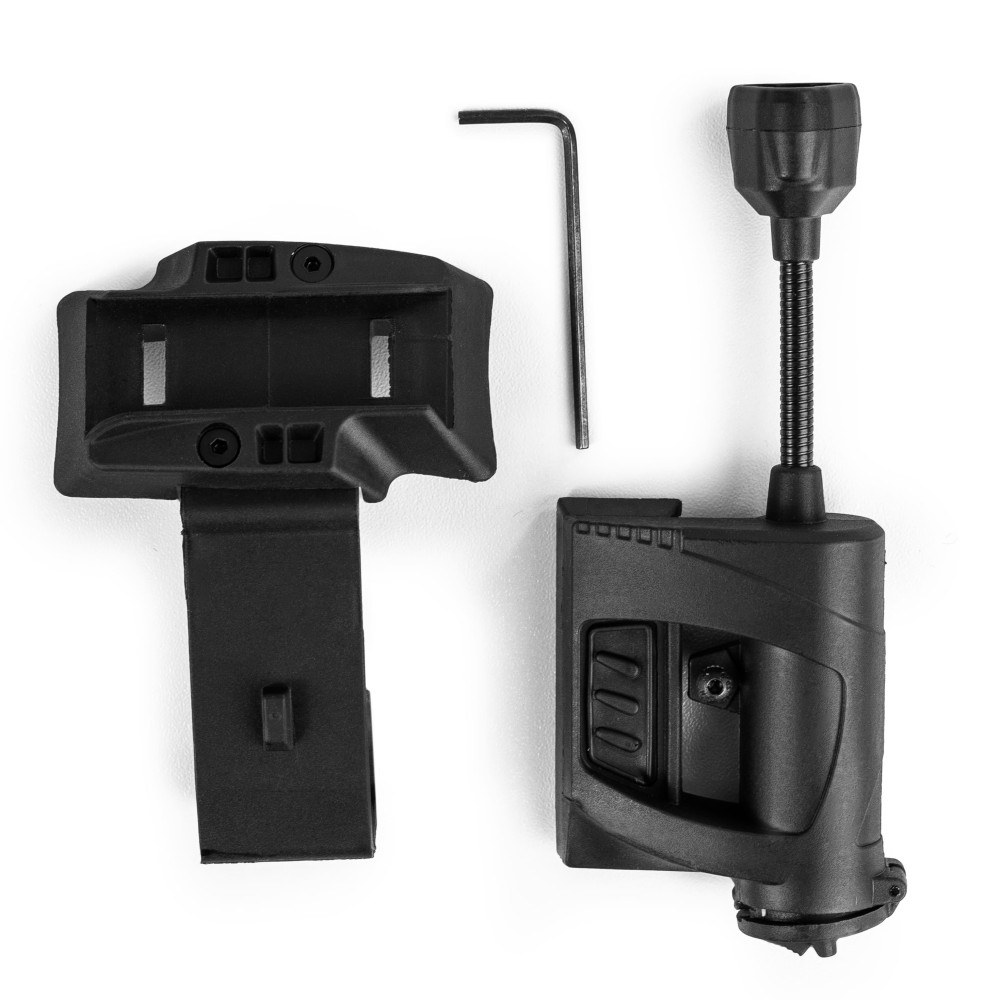 Tactical Helmet Flashlight. Black