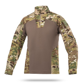 Тактическая рубашка WroomxCombator Air-Wave. Цвет Multicam x Coyote Brown