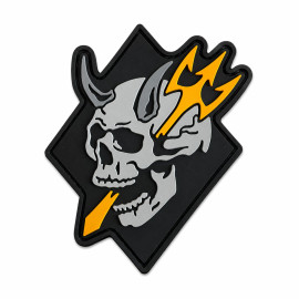 PVC Patch "TRIDENT SEA" Gray