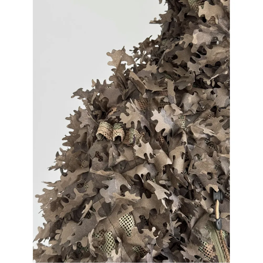 Маскувальний костюм Ghillie V8 PRO. Колір коричневий (Гниле Листя)