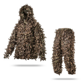 Маскувальний костюм Ghillie V8 PRO. Колір коричневий (Гниле Листя)