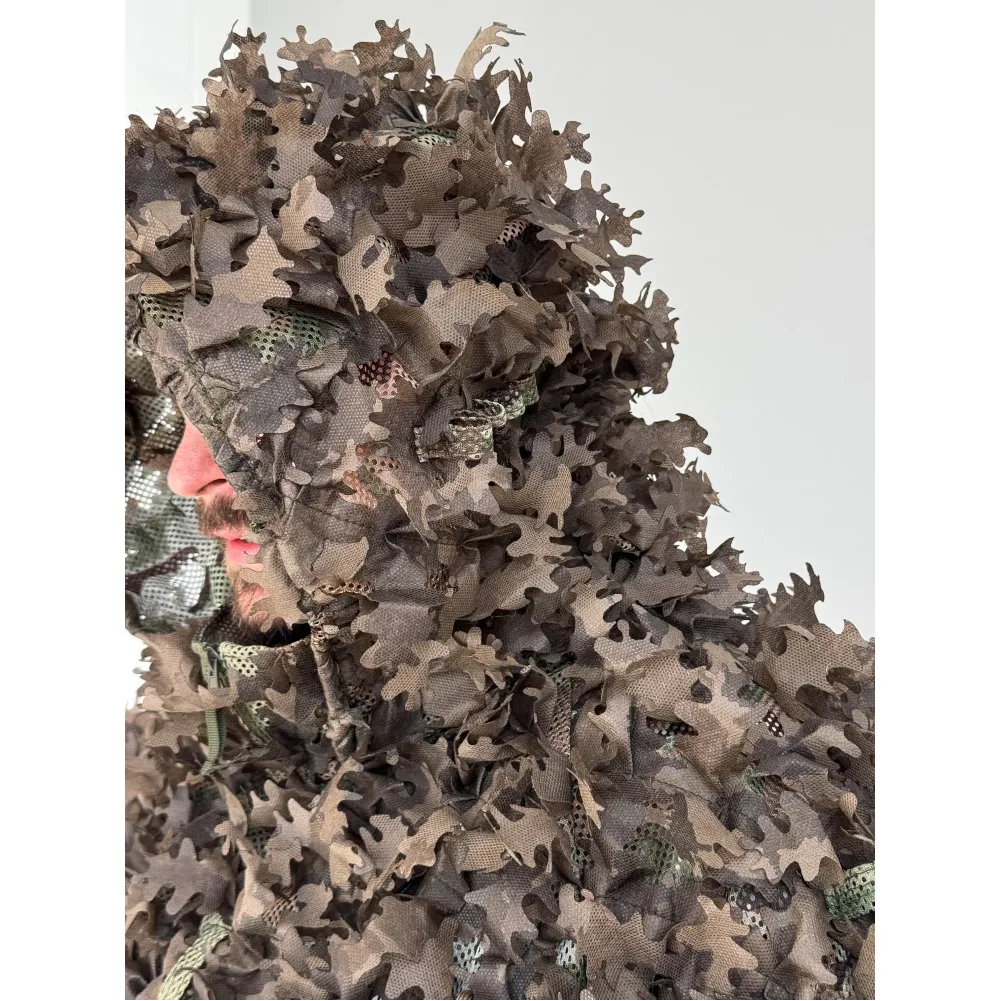 Маскувальний костюм Ghillie V8 PRO. Колір коричневий (Гниле Листя)