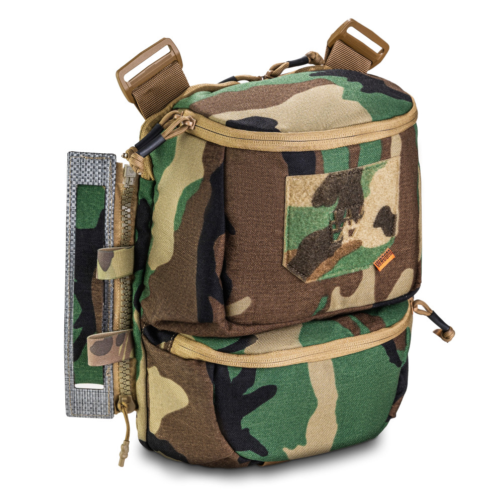 Штурмова панель GHOST GEN5 з Tegris 12L. Колір Multicam Woodland