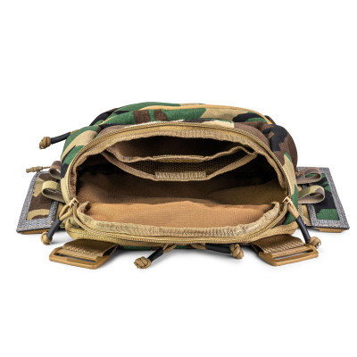Штурмова панель GHOST GEN5 з Tegris 12L. Колір Multicam Woodland