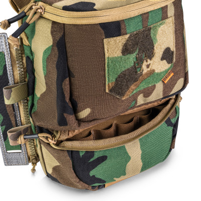 Штурмова панель GHOST GEN5 з Tegris 12L. Колір Multicam Woodland
